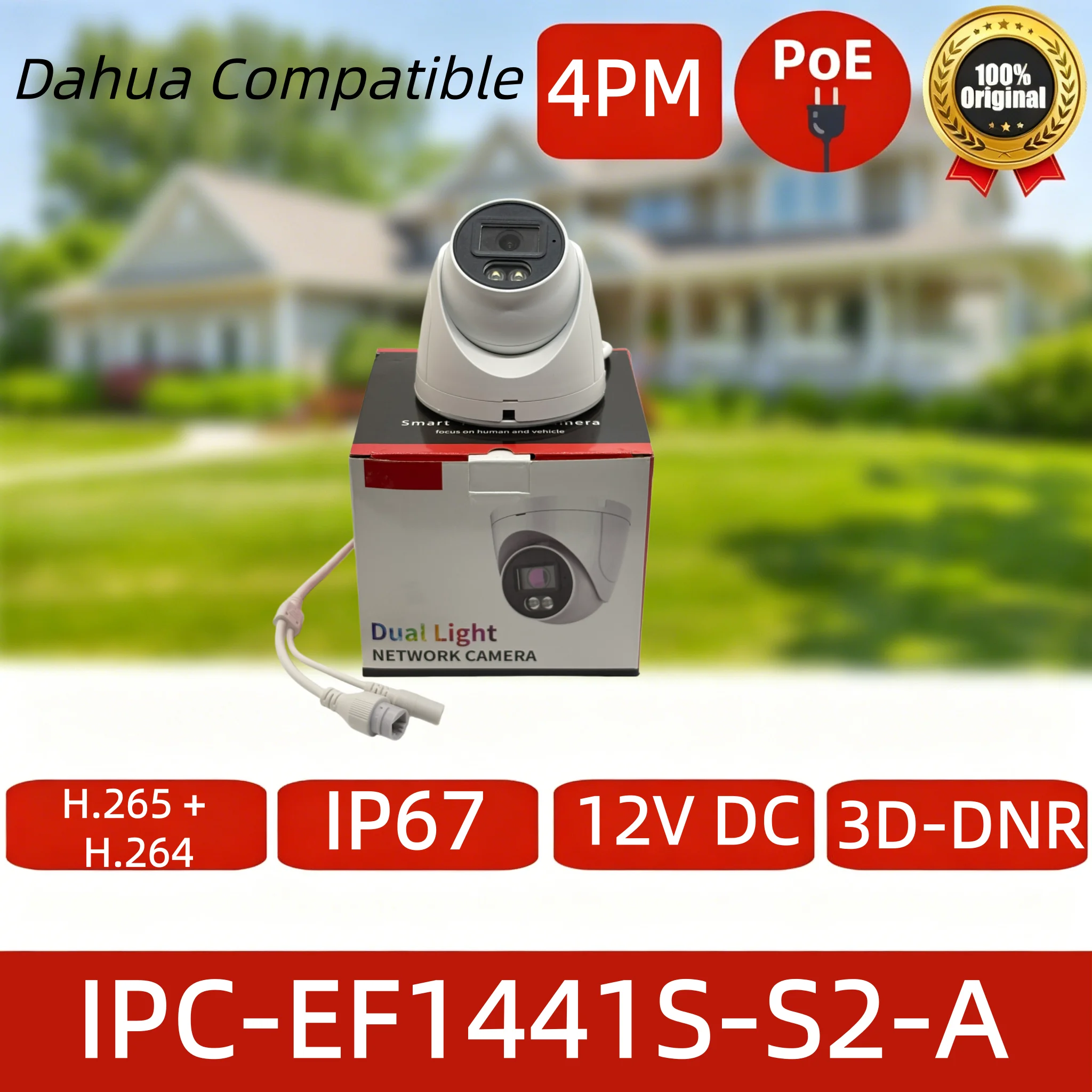 ipc-ef1441s-s2-a-4mp-poe-outdoor-ip-camera-with-infrared-night-vision-ip67-waterproof-audio-smart-detection-dahua-compatible