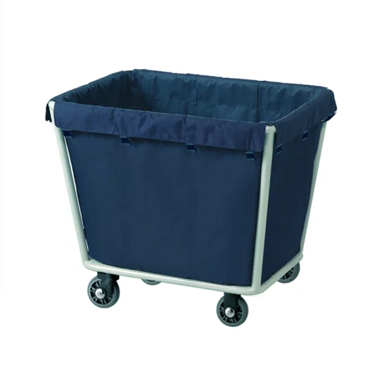 Hotel Large Capacity Stainless Steel Laundry Trolley Cart Linen Cart