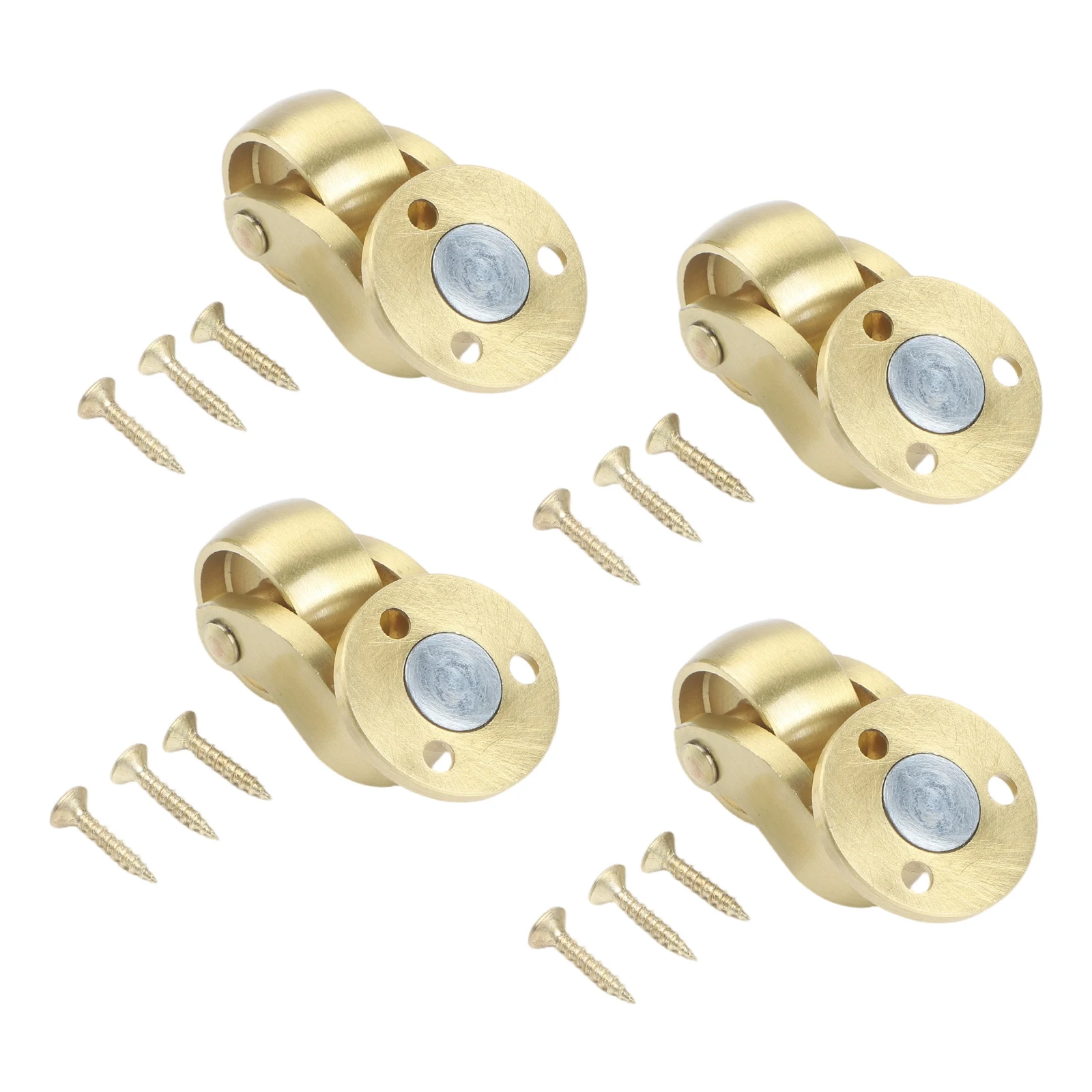 Furniture Caster 50*37*25mm 360 Rotating Casters Elegant Design Multi-Surface Compatibility Rust-Resistant Material