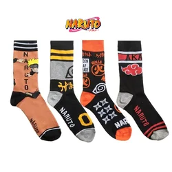 1/4 pz Anime Naruto calzini invernali per uomo calore cotone bambino calzini sportivi Akatsuki nuvola rossa primavera autunno Comfort calzini regalo per bambini