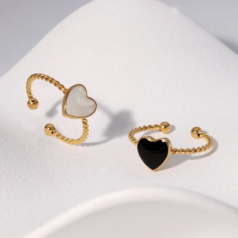 Adjustable Heart Ring