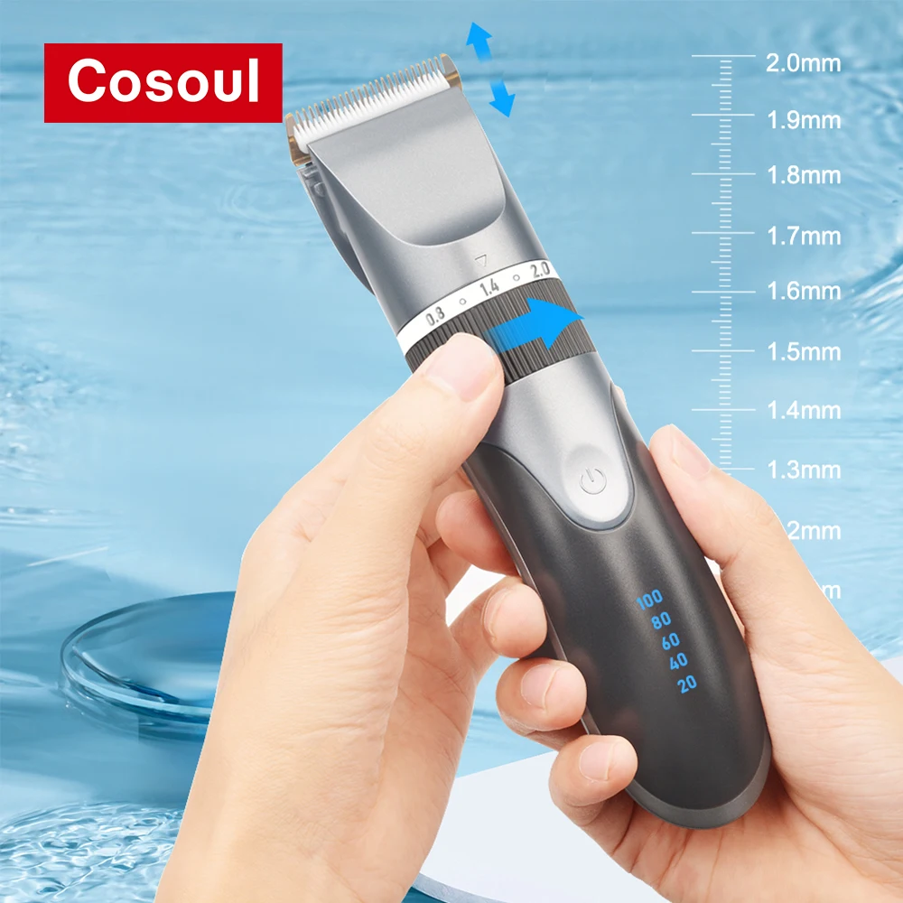 Hair Clipper Electric Barber Hair Trimmers For Men Adults Kids Cordless Rechargeable Hair Cutter Machine Professional