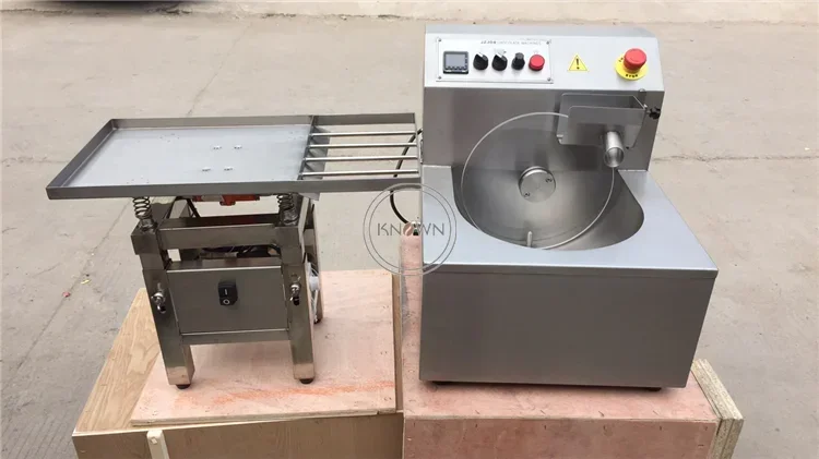 Tabletop Vibration Table Chocolate Tempering Machine  8kg/batch Small Mould Chocolate Molding Melting Machine