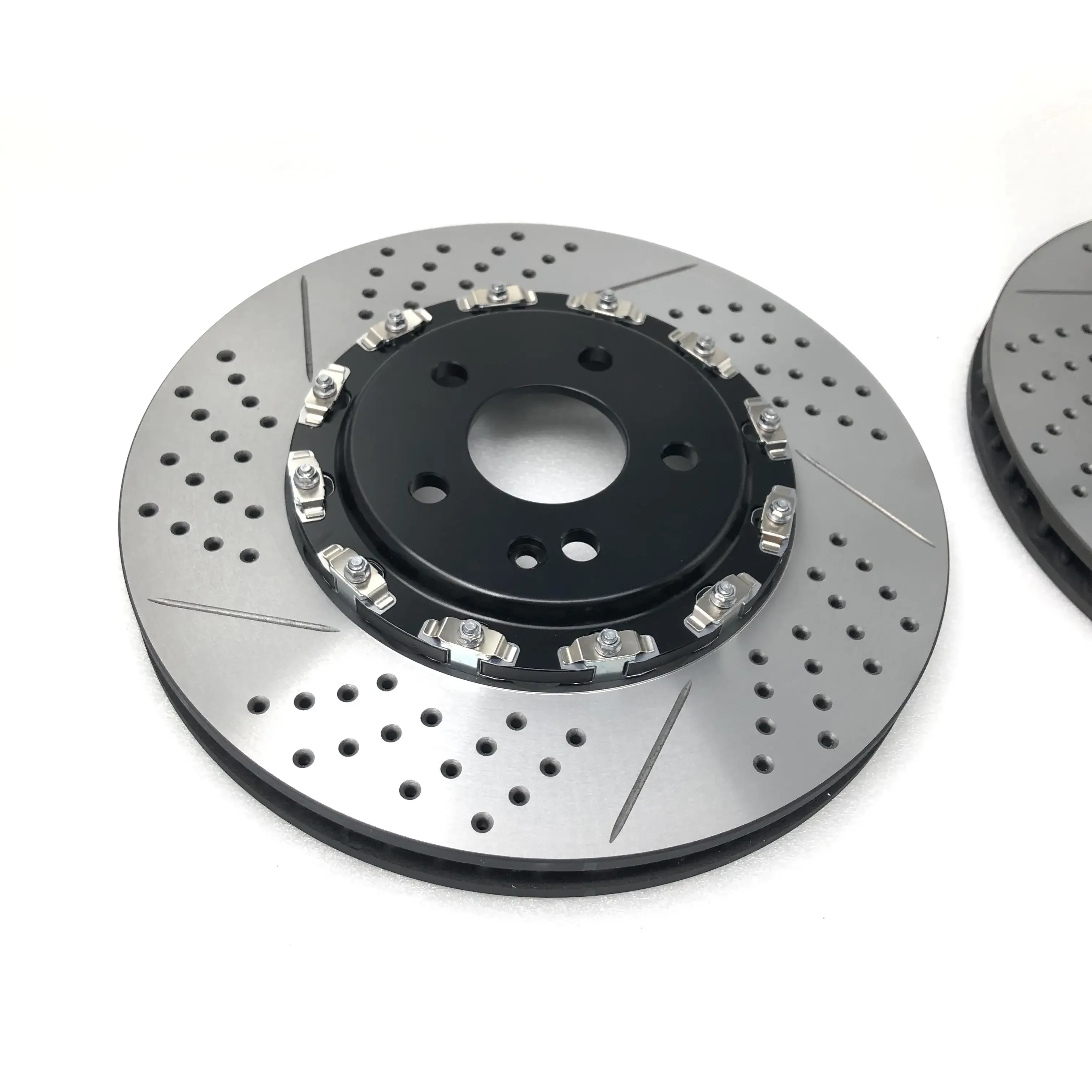 

Wholesale Automotive Parts Racing Brake Kit 2 Piece Float Brake Disc Rotor 380*34mm For Export