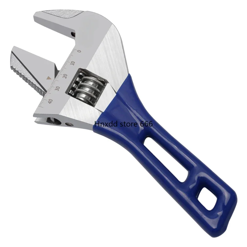 Multifunctional large opening short handle movable wrench short handle movable wrench