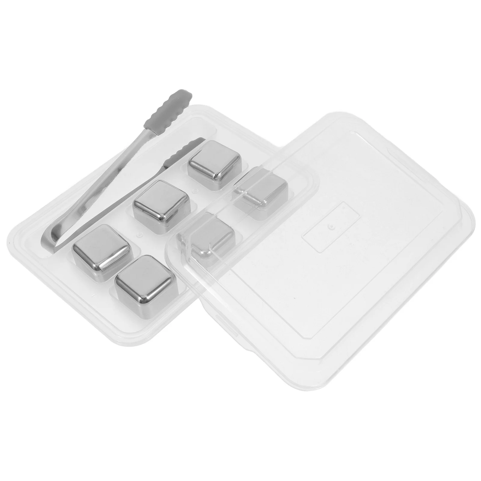 

Stainless Steel Ice Cubes Reusable Wine Parties Drinker Chilling Stones Chiller Popularity