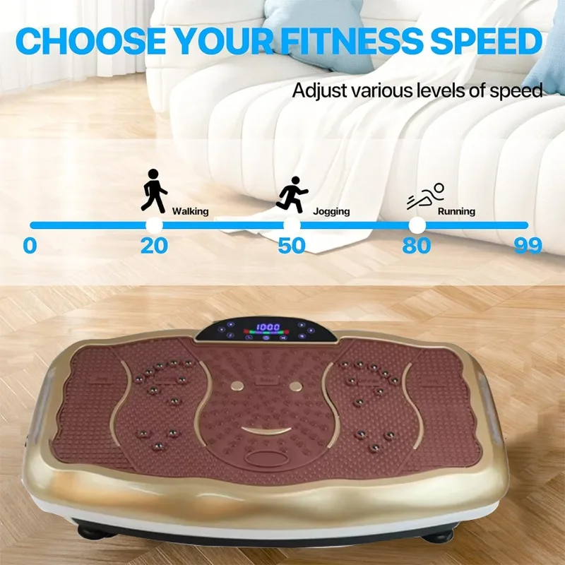 كامل الجسم المنزل معدات اللياقة البدنية داخلي الاهتزاز العمودي تهتز ممارسة لوحة رائجة البيع #5