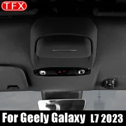For Geely Galaxy L7 2023 Car Styling Glasses Case Sunglasses Storage Clip Sunglasses Box Interior Decorations Auto Accessories