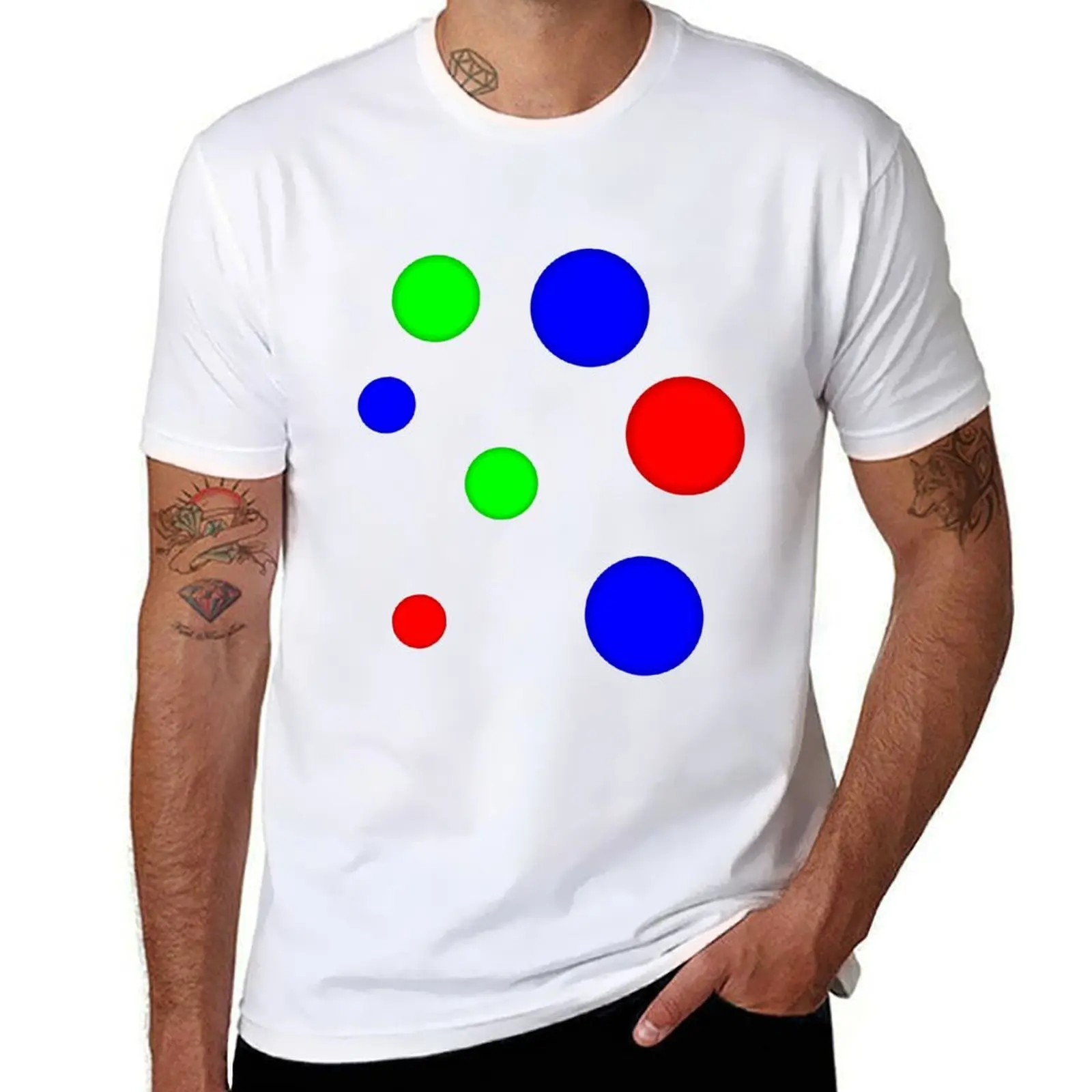 

Spotty Pattern Mr Tumble's Spotty T-Shirt man t shirts cotton man t shirt summer cotton t shirts man 100% T-shirt