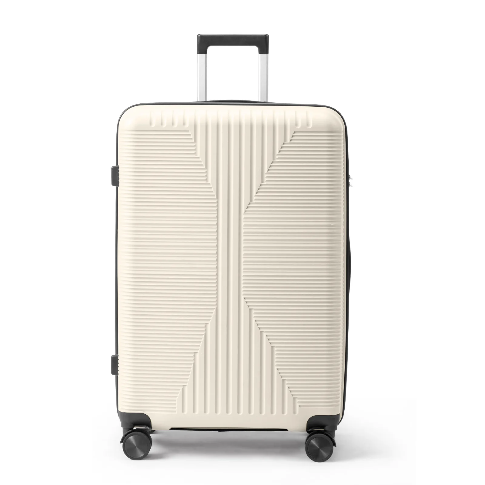 PP Trolley Case 28in Travel Suitcase Off-White