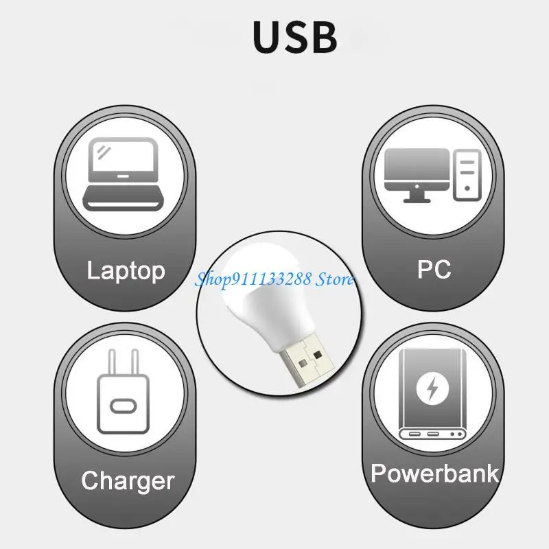 G88D USB LED Light Usb Lamp Eye for Protection Reading Light Computer Reading Lamp Mobile Power Charging Book Lamps Night Lig
