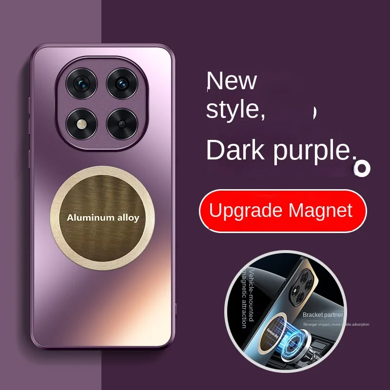 For Xiaomi POCO X7 Case Hard AG Matte Magnetic Protective Back Cover Phone Case For Xiaomi POCO X7 5G X 7 Full Cover Phone Shell