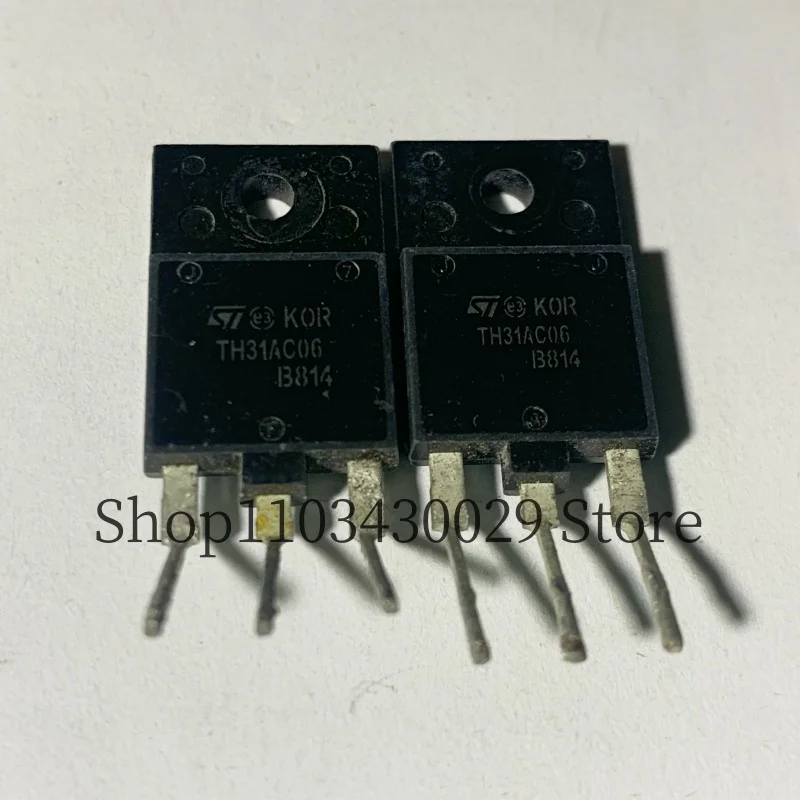 10Pcs Genuine Demolition Parts STTH31AC06SPF TH31AC06 TO-3PF 31A 600V Rectifier Diode