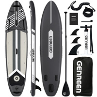 US Warehouse Dropshipping Sup Board Fishing Board Inflatable Paddle BoardWater Ski Racing Adult