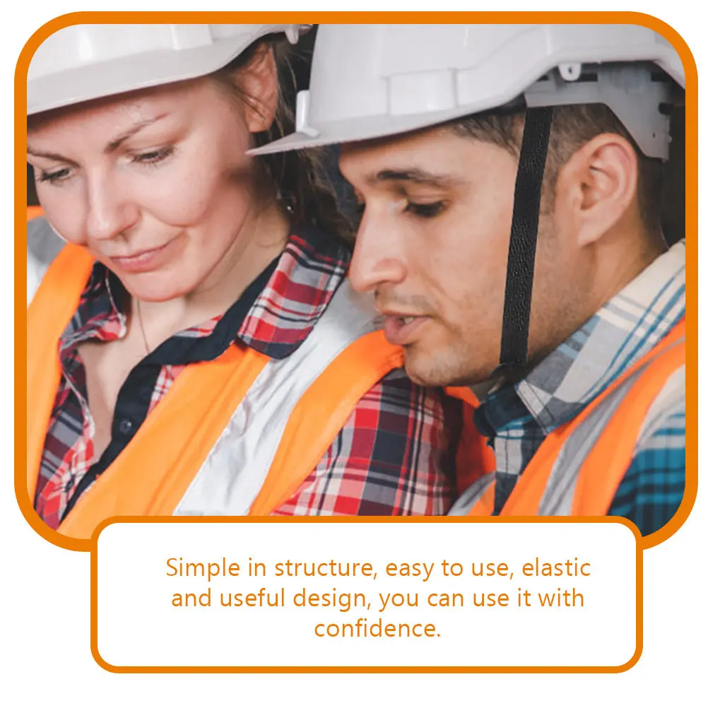 3 pcs Hard Hat Safety Construction Halloween Christmas New Year Hard Hat Chin Strap Polyester Webbing Strap Flexible