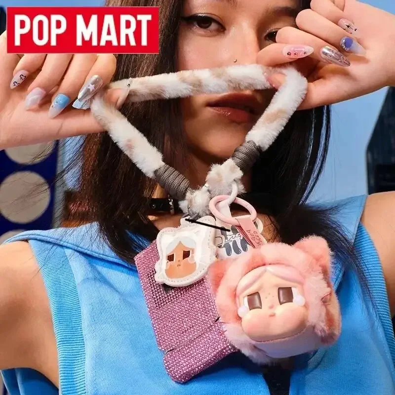 البوب مارت Crybaby البرية ولكن كتي سلسلة الهاتف سحر صندوق أعمى اللعب صندوق غامض تخمين حقيبة دمية لطيف سطح المكتب الحلي جمع