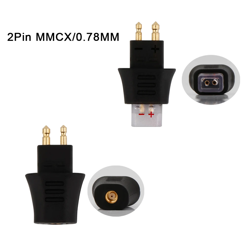 2pcs Mini FOSTEX To MMCX Female/2pin 0.78mm Headphone Converter Adapter TH900 TH600 TH909 MKII MK2 Headsets Audio Jack