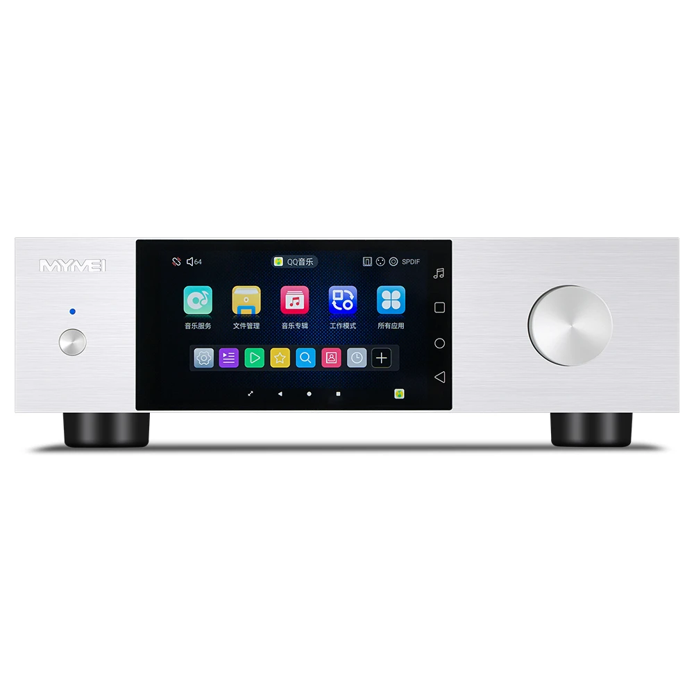 Basic High Resolution Easy to Use Digital Signage Media Player Android 14 8G RAM +64G ROM Music Streamer D35