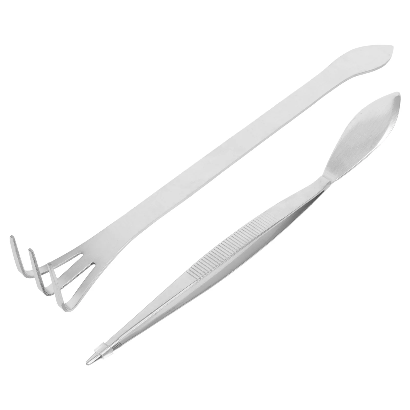 

1 set 1 Set Bonsai Tools Stainless Steel 2-In-1 Multifunctional Tweezers Shovel For Soil Loosening Moss Raking Garden Planting