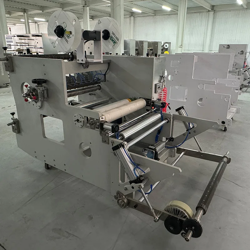 Machinery Equipment Small External Lever Automatic Sliding Overlapping Reeling And Cutting Machine Production Line