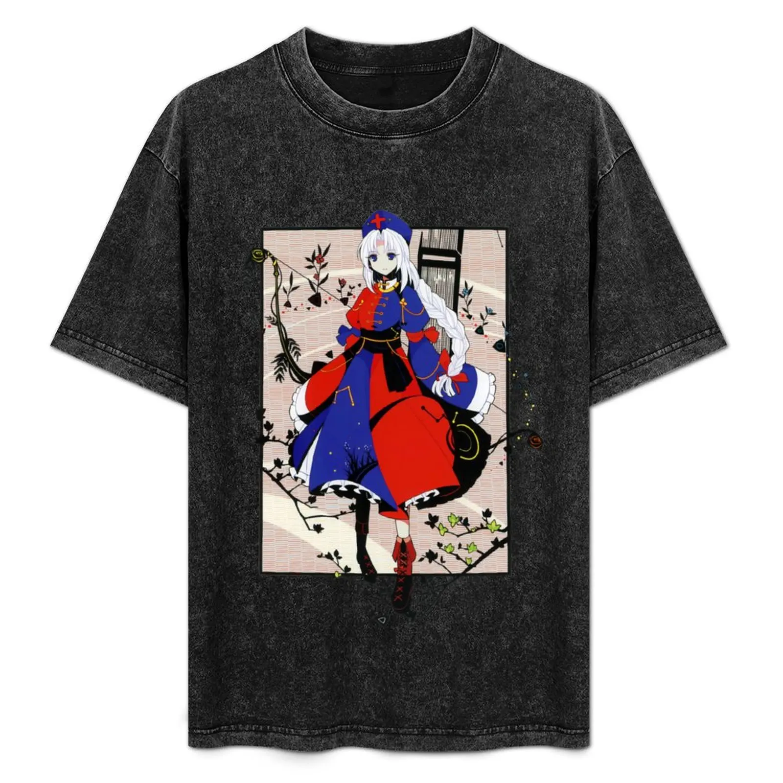 

Touhou Project - Yagokoro Eirin T-Shirt Urban Casual Loose Fit Tee