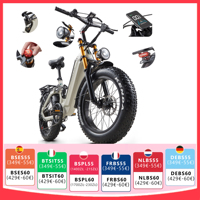 CEAYA A20Pro Electric Bicycle 500W 20“ Fat Tire E-bike 48V/20Ah Battery Electric Mountain Bike , Torque 75N.m