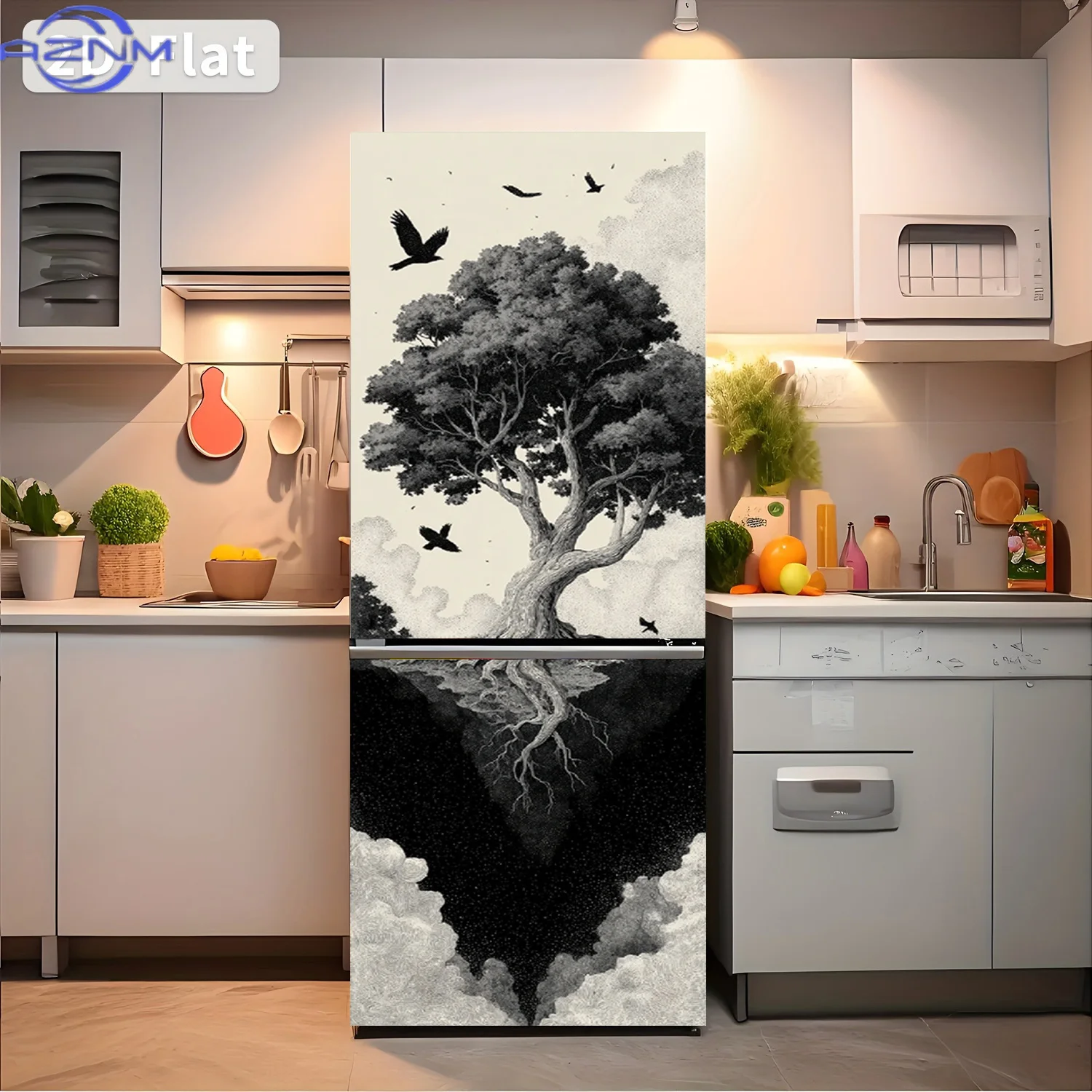 [2D Flat Printing] 1pc Fridge Magnet Sticker 