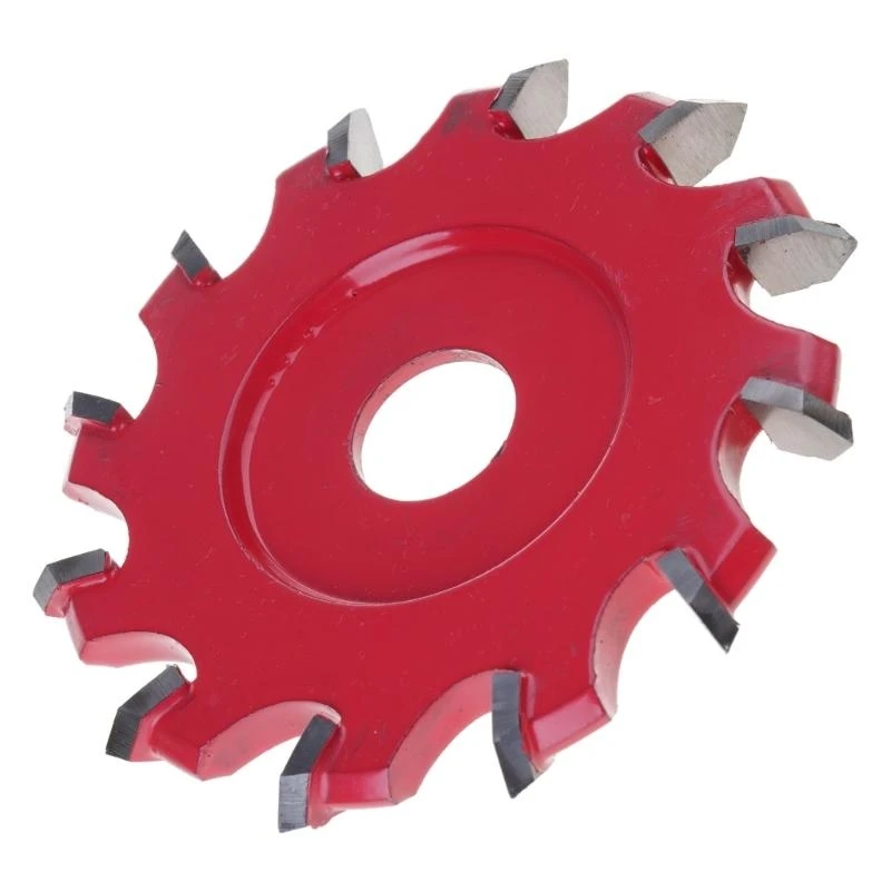 U2JC Circular Blade Open Aluminum Composite Panel Grooving Slot 12T V Durable Round Sawing Cutting Discs