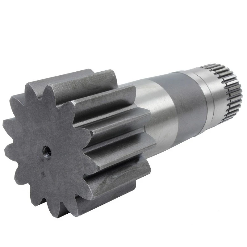 Track excavator spare SK200-8 swing shaft pinion for swing gearbox swing drive YN32W01051P1