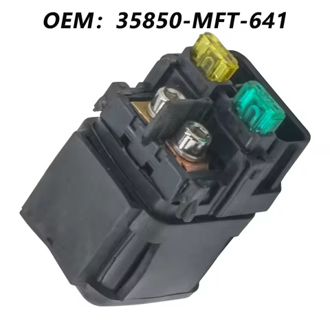 Solenoid Relay Starter For Honda CB1000R CBR1000 CBR1000RR FJS400 Silverwing 400 FJS600 CRF1000 Africa Twin 1000 35850-MFT-641