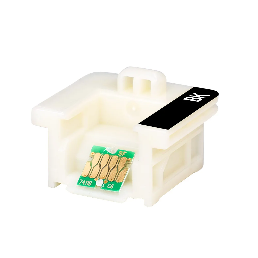 

T741X-T7414 one time use chip With Chip holder For Epson SureColor F6000 F6070 F6200 F6270 F7000 F7200 F6270 F6270 F7270 peinter