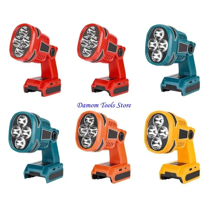

57BE 1120LM LED Flashlight for 18V Battery Cordless LED Work Light Light