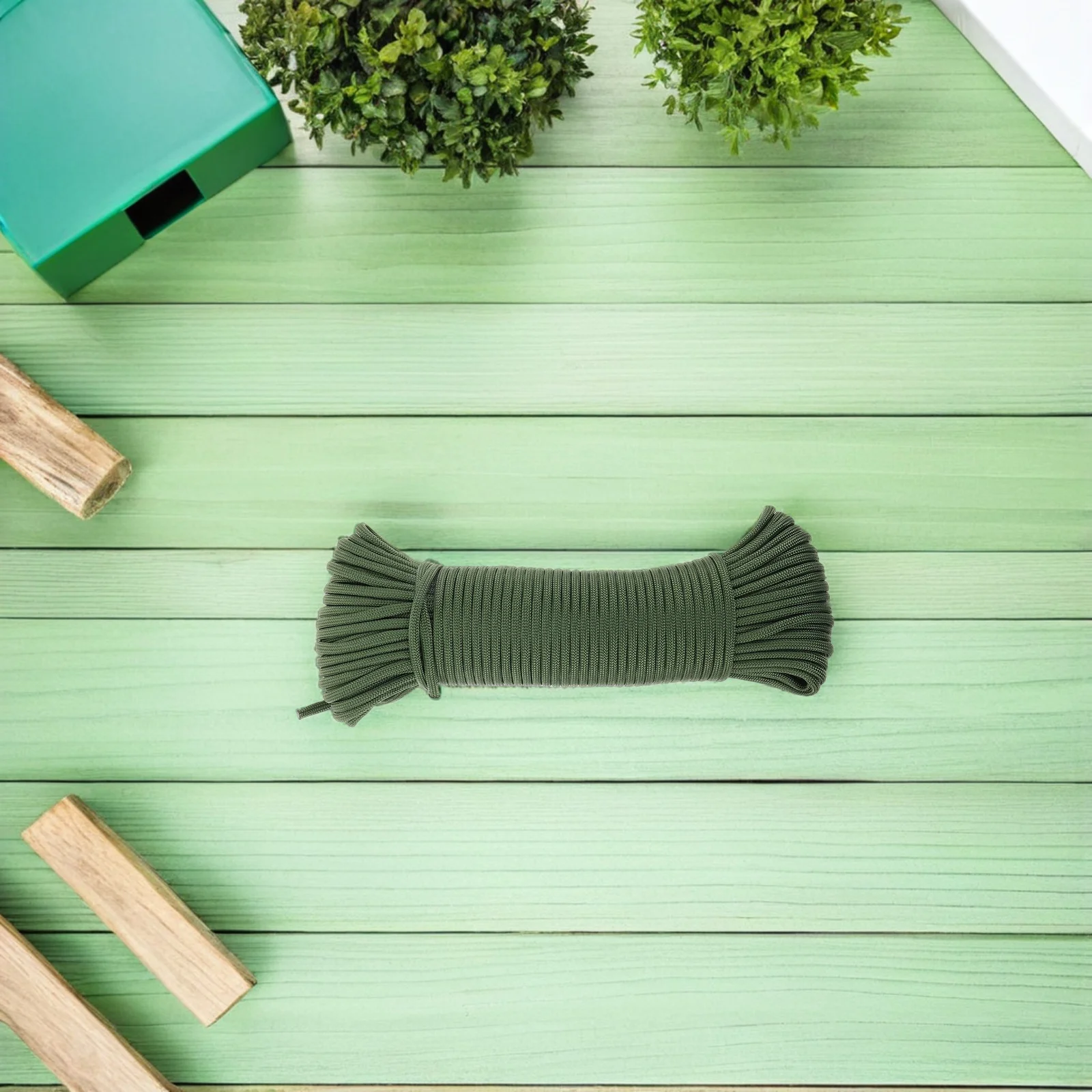 31 متر في الهواء الطلق حبل مساعد عالية القوة مضفر فائدة الحبل التخييم خيمة يندبروف دليل حبل بقاء المظلة الحبل #5