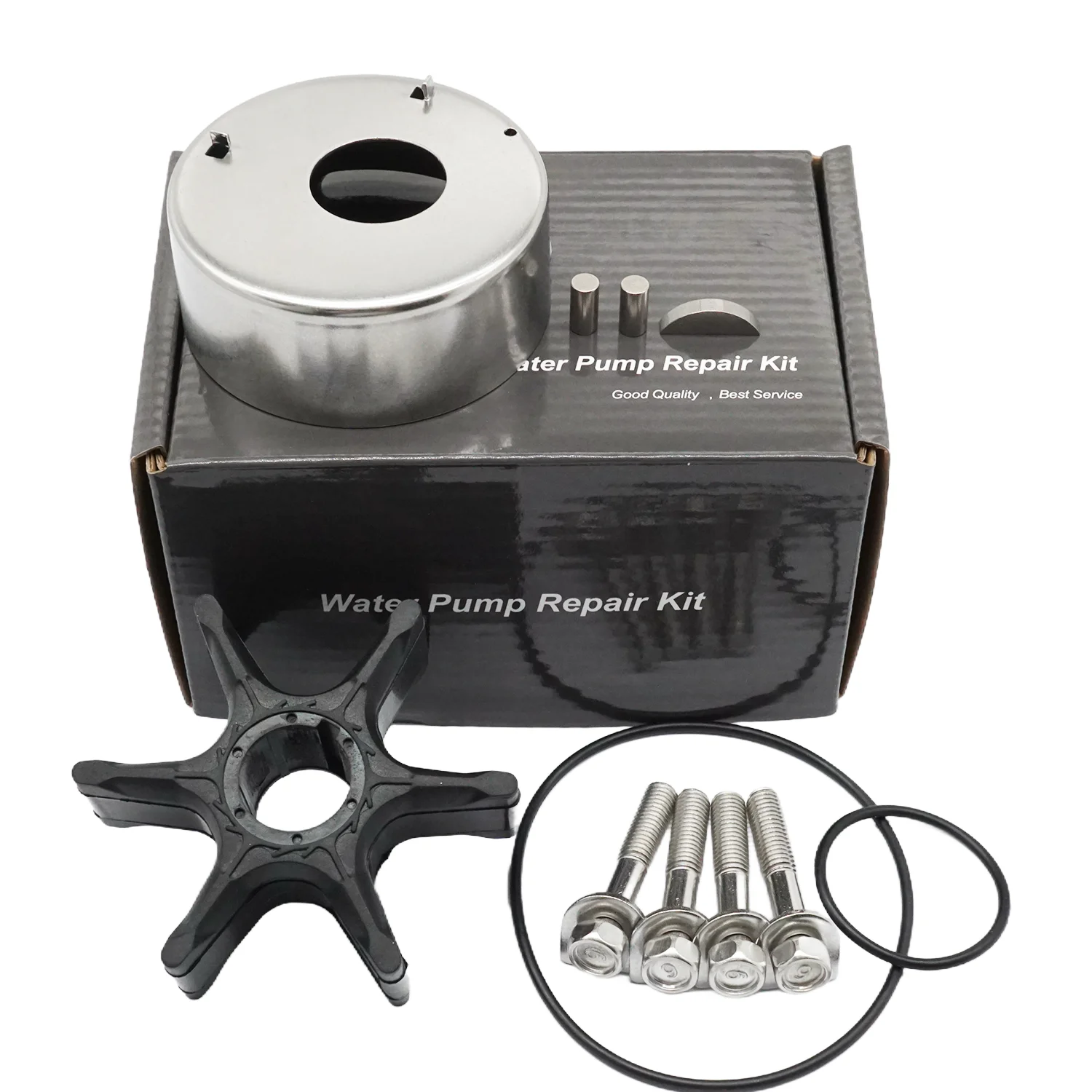 

Water Pump Impeller Repair Service Kit for Yamaha Marine 200 225 250 300 HP VZ200 VZ225 VZ250 VZ300 Outboard Engines