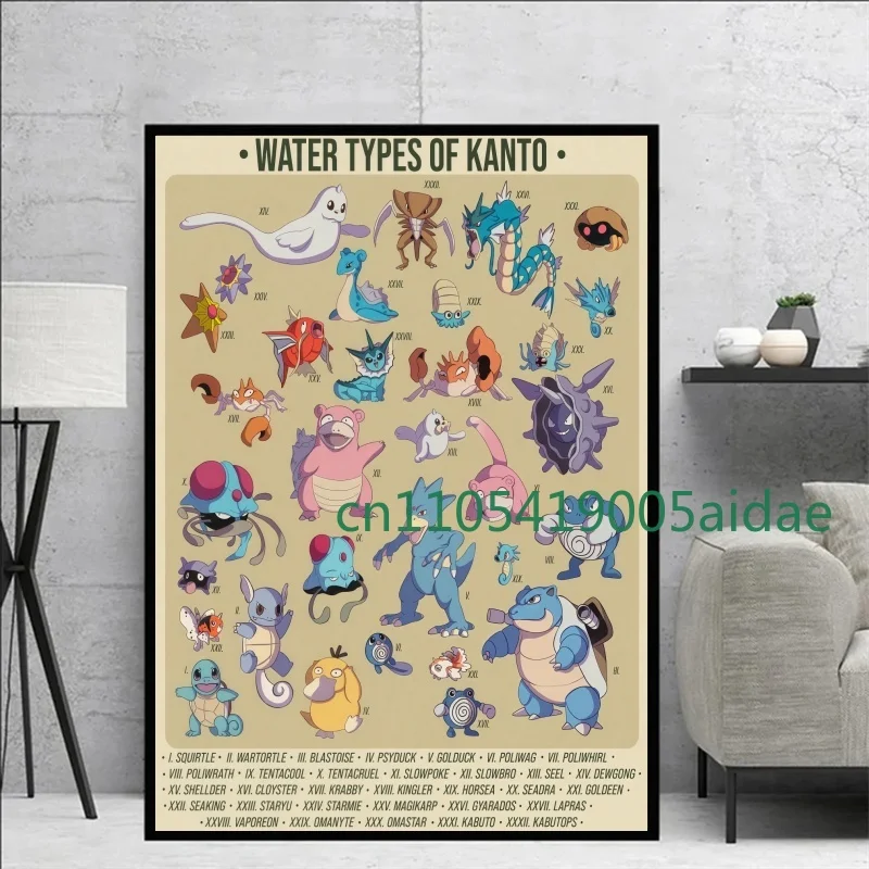 Que o garoto gosta de pokemon pikachu decoração em tela pintura casa moderna sala de estar amigos arte estética cartaz hd