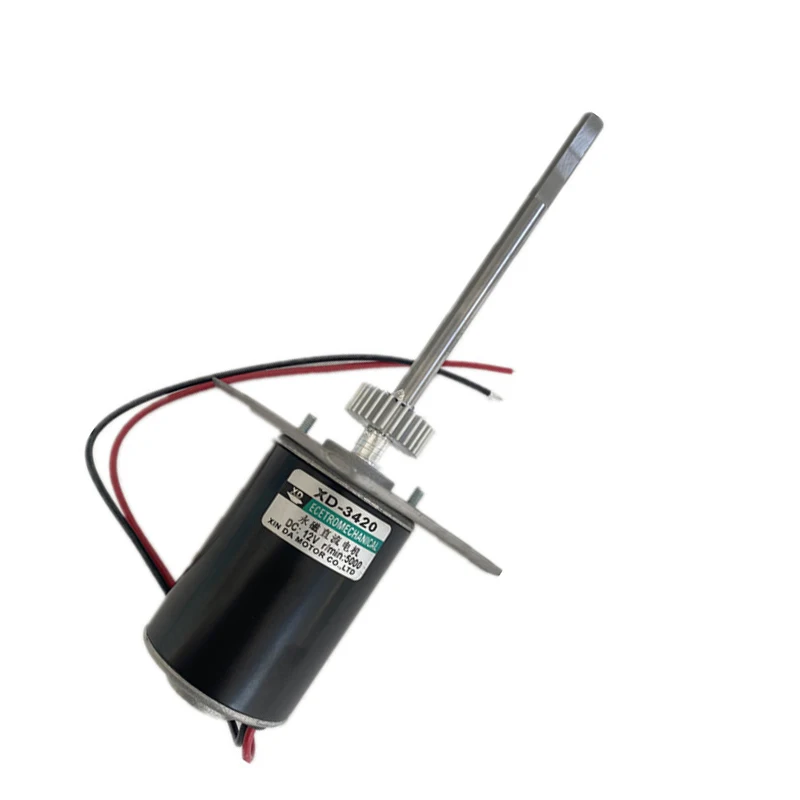 Cotton candy machine motor Energy saving motors Cotton candy machine accessories 12V motor 5000 rpm (flat axis)