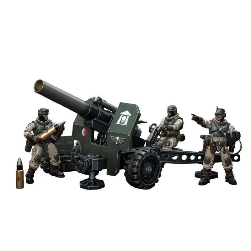 JOYTOY Astra Militarum Ordnance ทีม Bombast Field Gun 1/18 Action Figure Warhammer 40K อะนิเมะมือถือทหารของเล่นของขวัญ