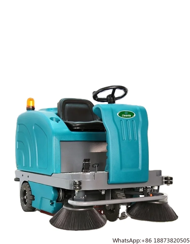 Small Electric Sweeper for Municipal Roads Industrial Workshops Multi-Functional With Core Motor Pump Garbage Sweeper Factory