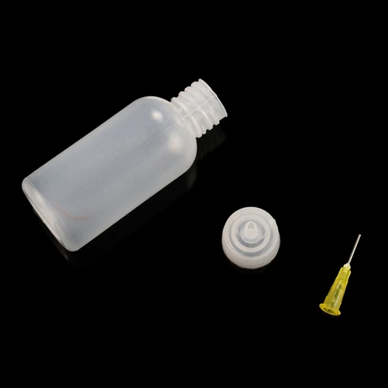 Bouteille compte-gouttes en plastique pour nettoyant de bouteille à main, bouteille de colle à pointe, petite bouteille africaine, bricolage, 2023 ml, nouveau, 100