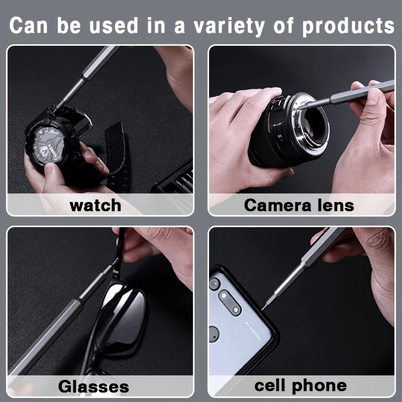 24-IN-1 Precision Screwdriver Set For Mobile Phones Cameras Computers Watches Electronic Device Maintenance