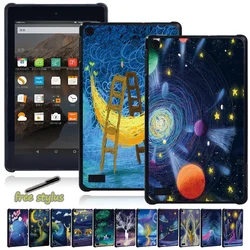 Tablet Case Suitable for Fire 7 (5th Gen 2015)/Fire 7 (7th Gen 2017)/Fire 7 (9th Gen 2019) Tablet Stand Cover Case