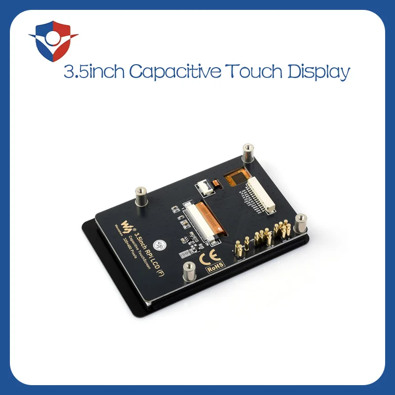 3.5inch Capacitive Touch Display For Raspberry Pi 320x480 IPS LCD 5 Point Touch Screen Toughened Glass Panel Immersion Gold Proc