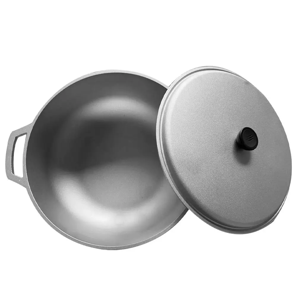 Customized Die Casting Aluminum Alloy Cookware Set 3 Piece 24 28 32cm Cooking Pot ISO9001 Certified OEM ODM Service Available