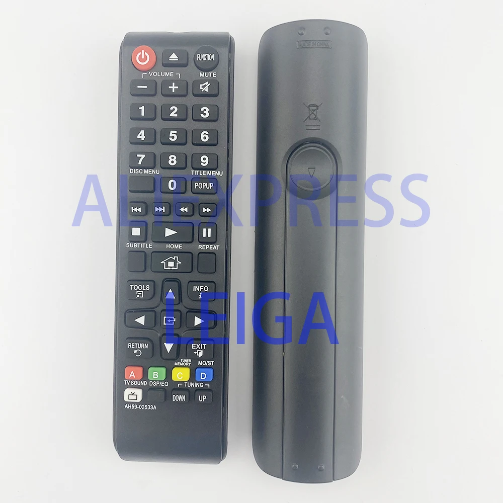 AH59-02533A AH59-02533B Remote Control Replacement Compatible with Samsung Blu-ray Player 3D DVD Sound Home Theater System