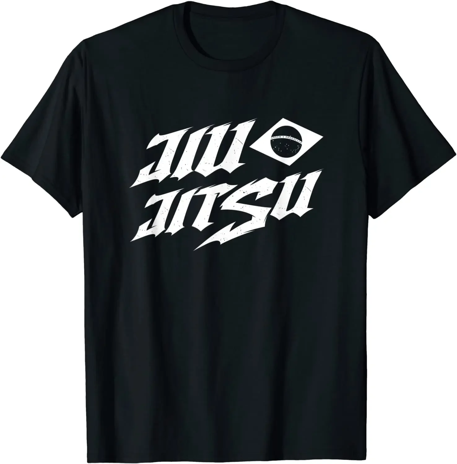 Funny BJJ & MMA Brazilian Jiu Jitsu Flag Men T-Shirt Short Sleeve Casual Cotton O-Neck T Shirts