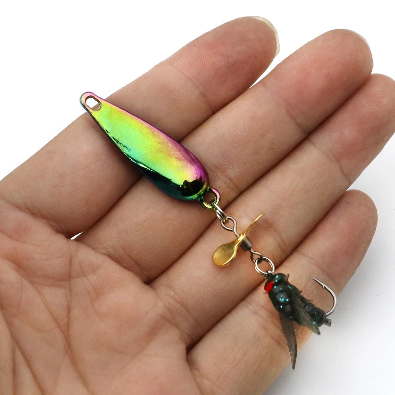 Lure fly fishing hooks, handmade bait combo kit suitable for bass, trout, and salmon, suitable for freshwater and saltwater