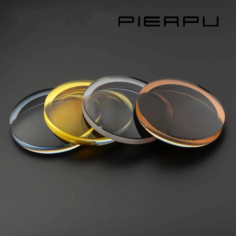 

1.56 1.61 Index Aspheric Sunglasses Prescription Lens Myopia Presbyopia CR-39 Lens Hard Glasses Lens 2 PCS Coating UV400