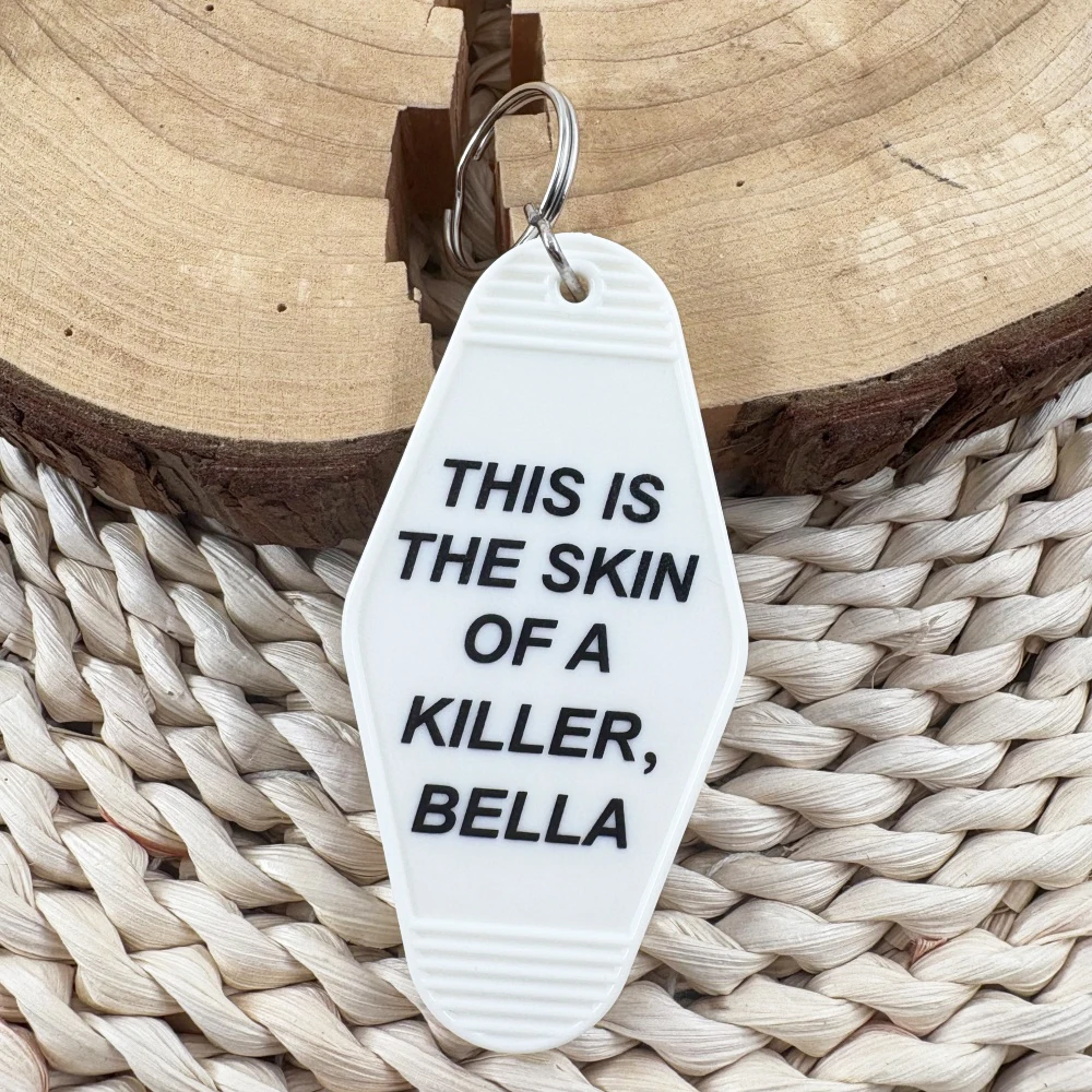 هذا هو جلد القاتل بيلا المفاتيح فيلم الشفق إدوارد خطوط مفتاح العلامة مصاص دماء كيرينغ المشجعين جمع شخصية Acc