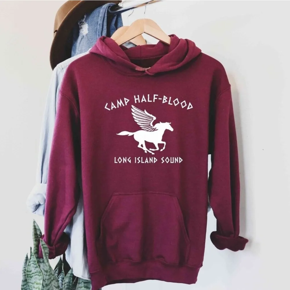 Camp Half Blood Hoodie Percy Jackson Streetwear Hoodie Camp Percy Jackson Movie Hoodies Men Women Fashion Casual Sweatshirts