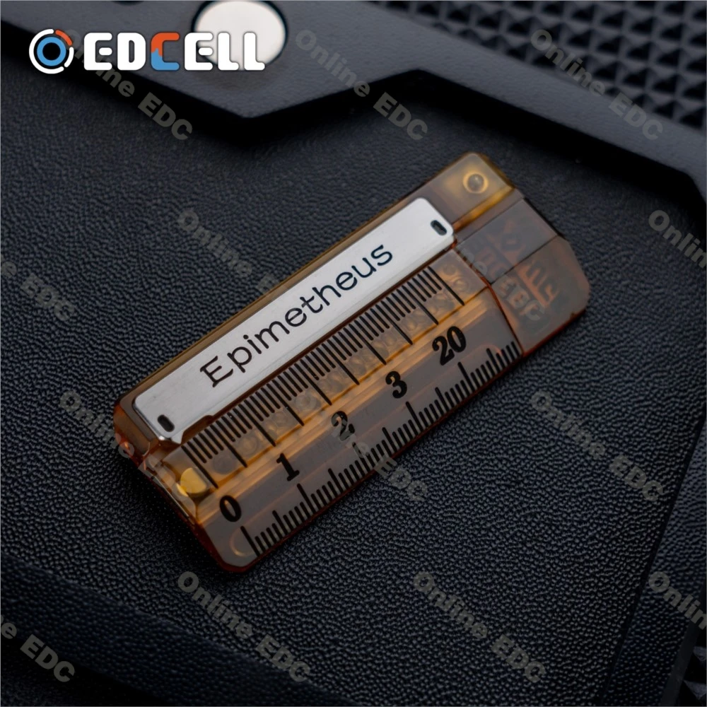 WANWUEDC & ROGUE مسطرة الإخداع الذاتي أدوات الدفع الميكانيكية EDC أدوات مكتب الإجهاد Escritorio ألعاب التوحد